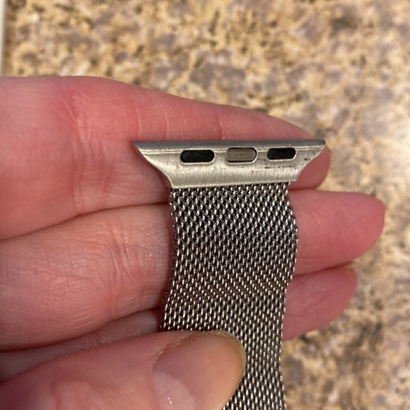 Press Play Stainless Steel Apple Watch Mesh Strap - Picture 10 of 11